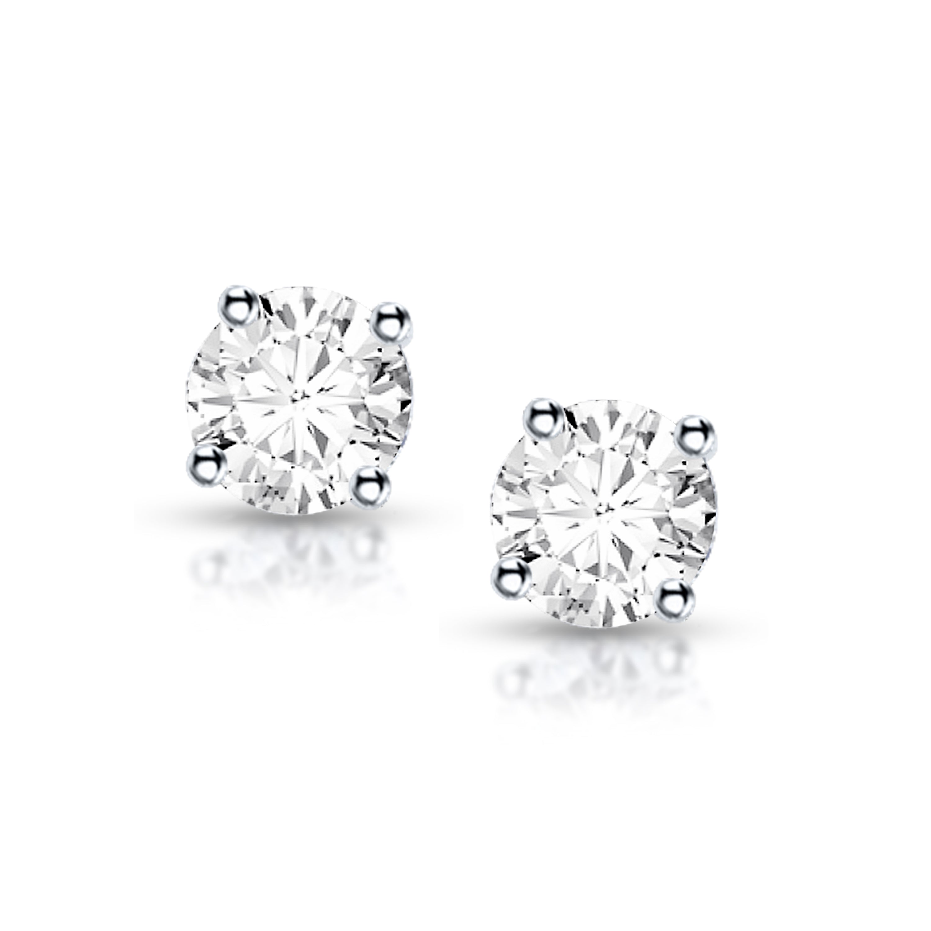 1.00Ct 10K Stud Earring