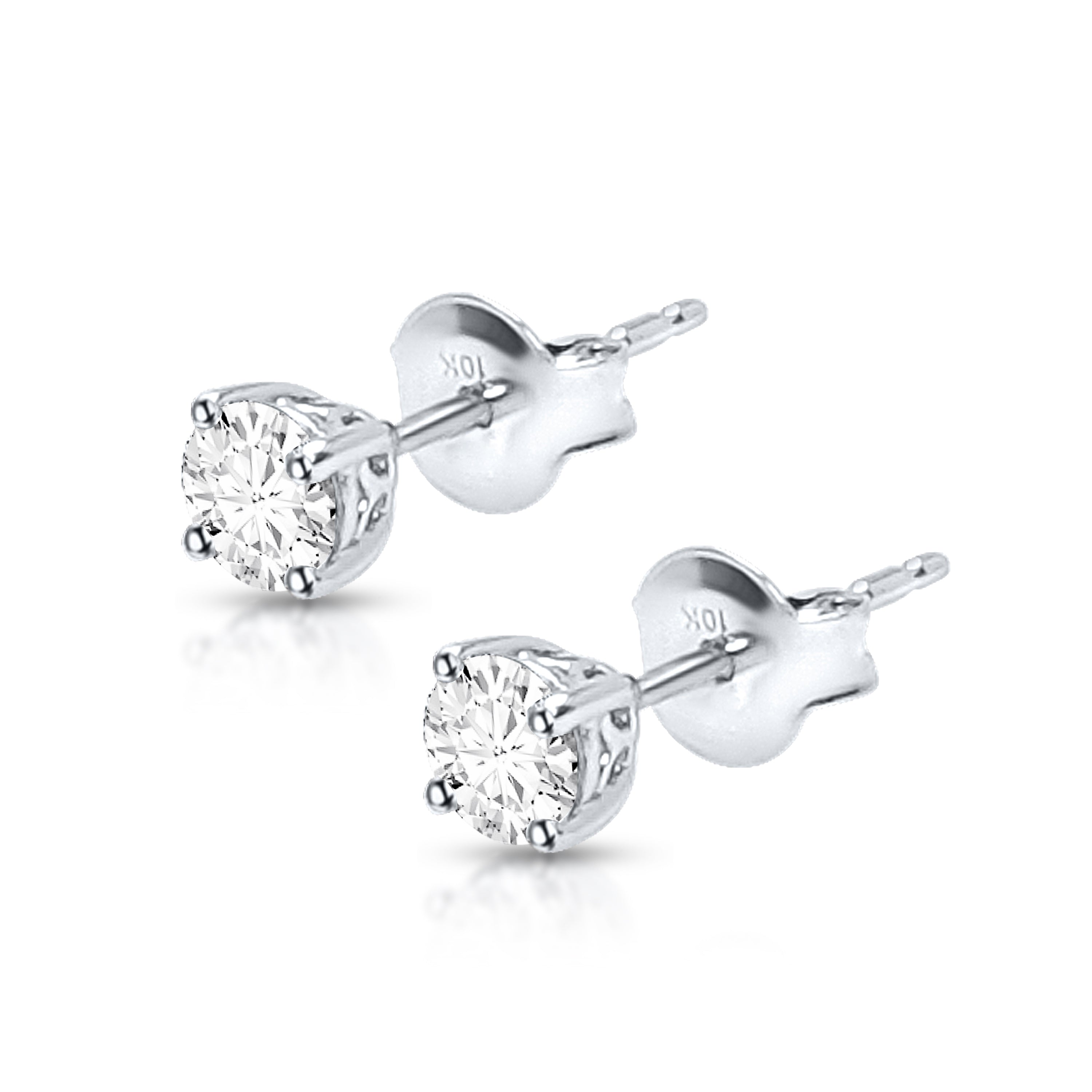 1.00Ct 10K Stud Earring