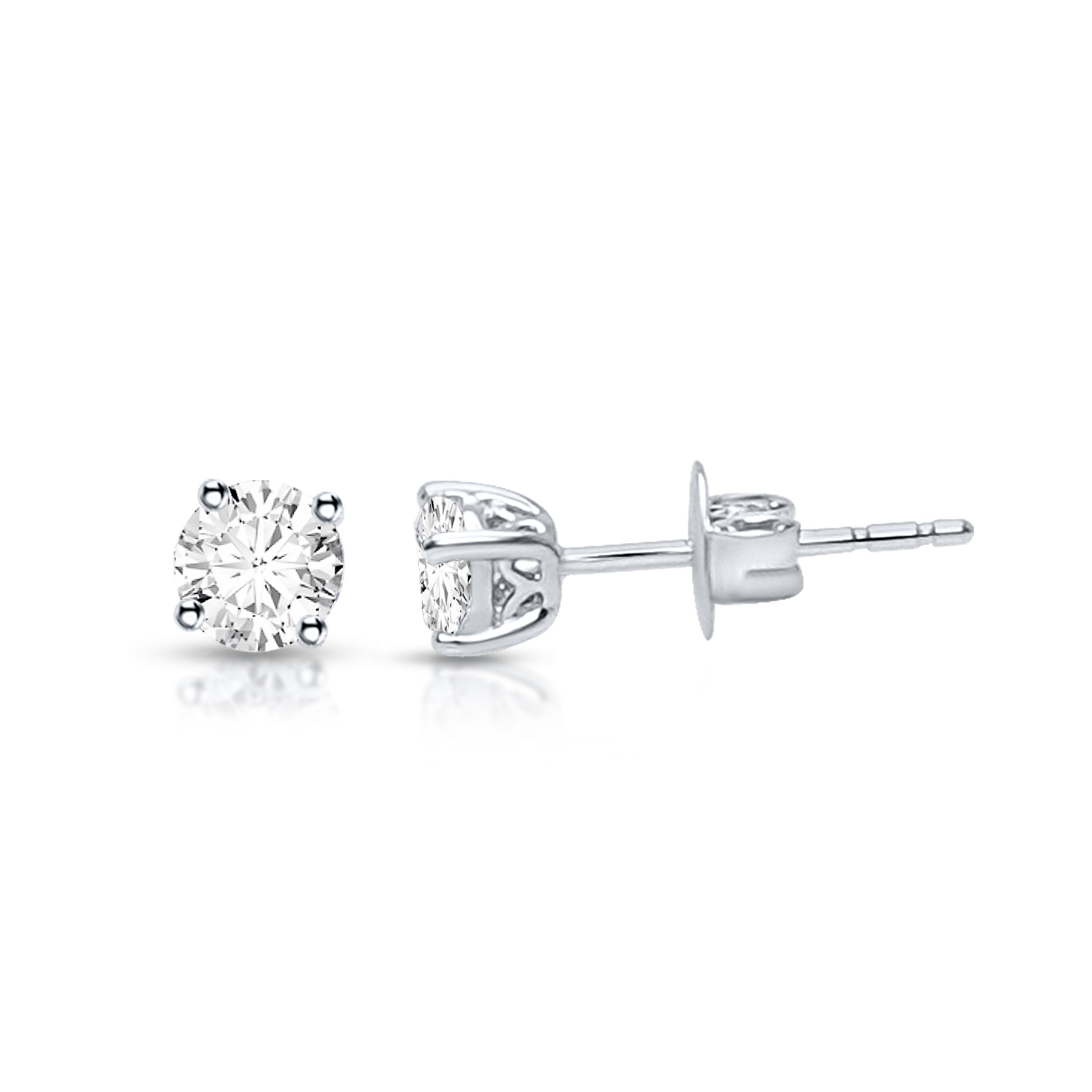 1.00Ct 10K Stud Earring