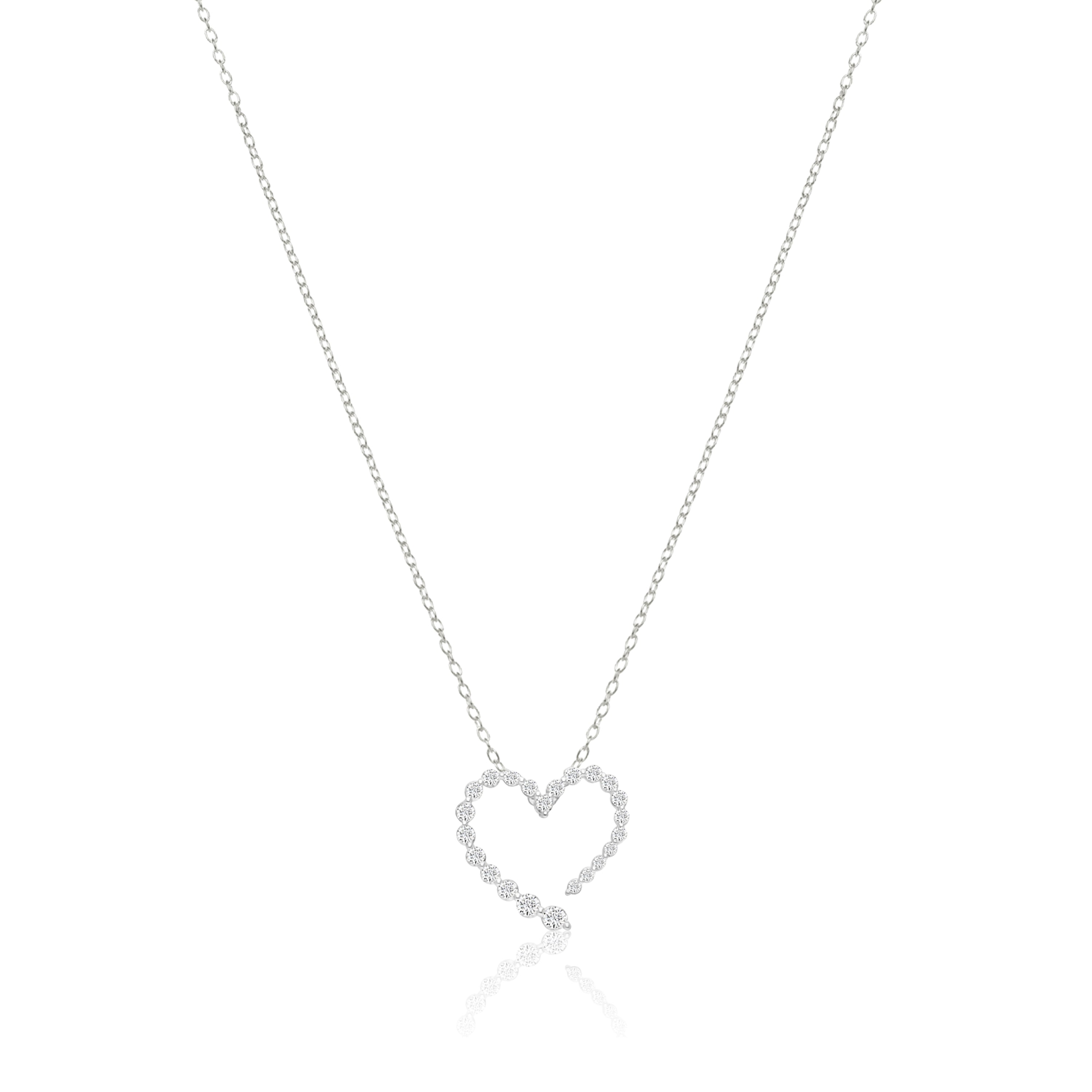 0.25Ct 10K Heart Pendant