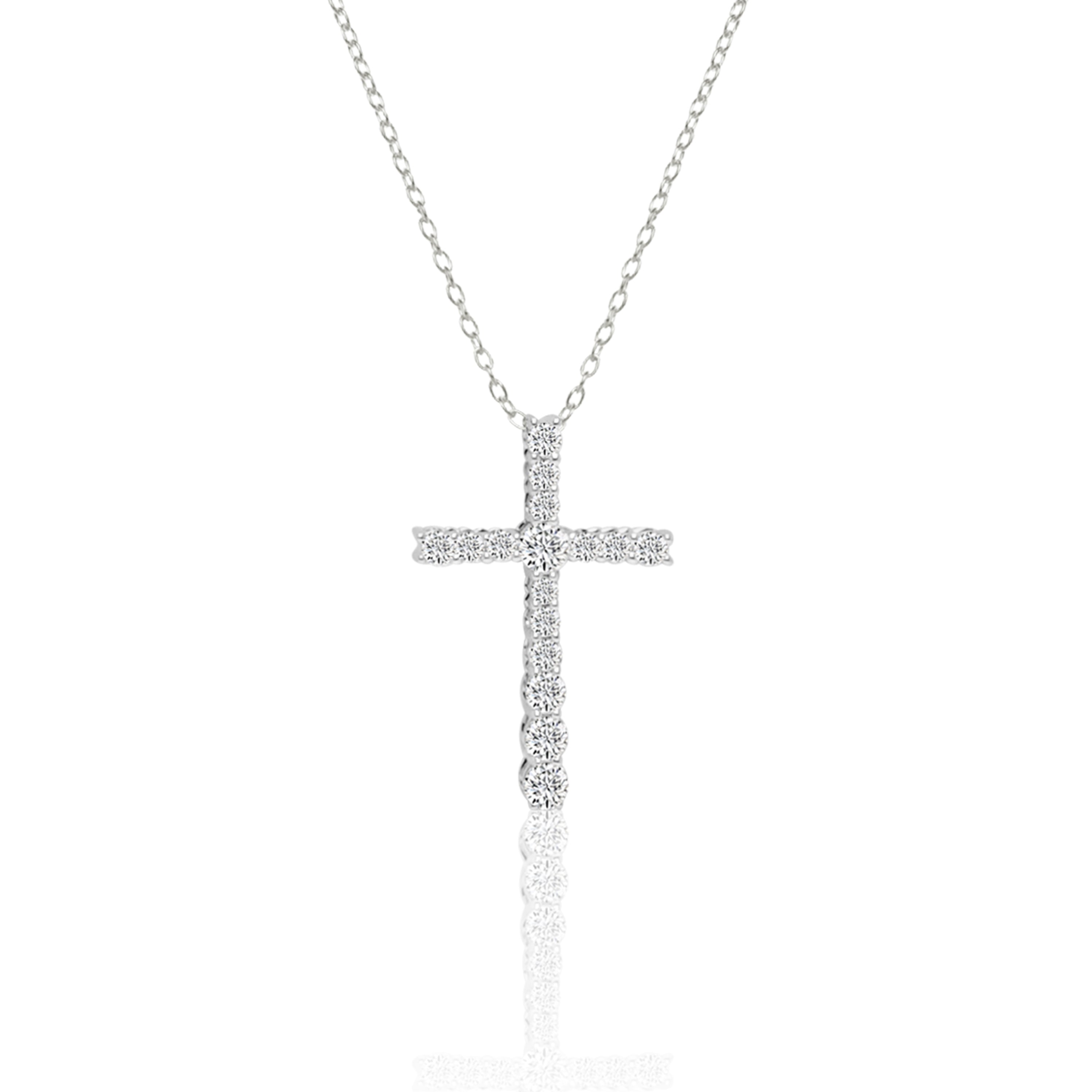 0.50Ct 10K Cross Pendant