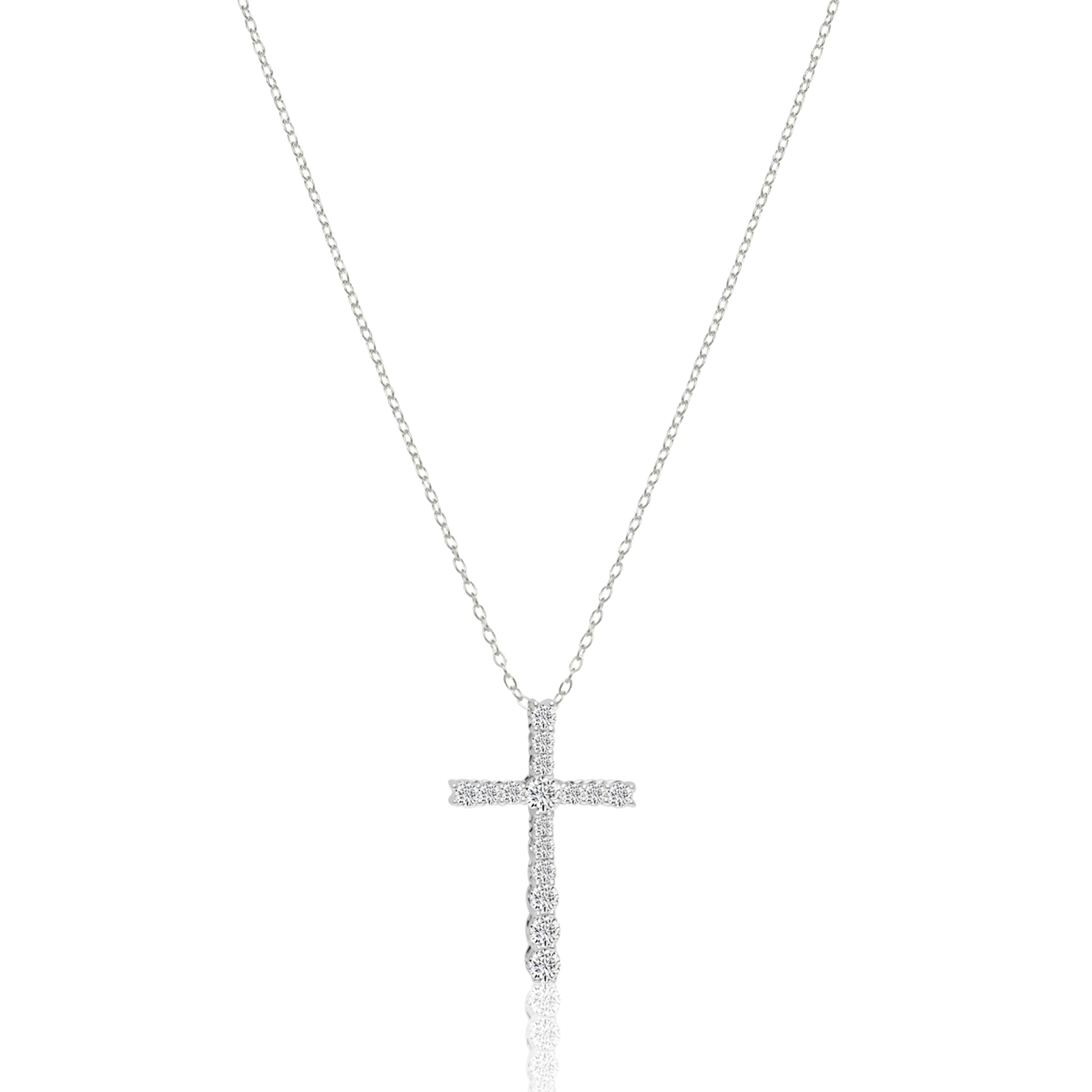 0.50Ct 10K Cross Pendant