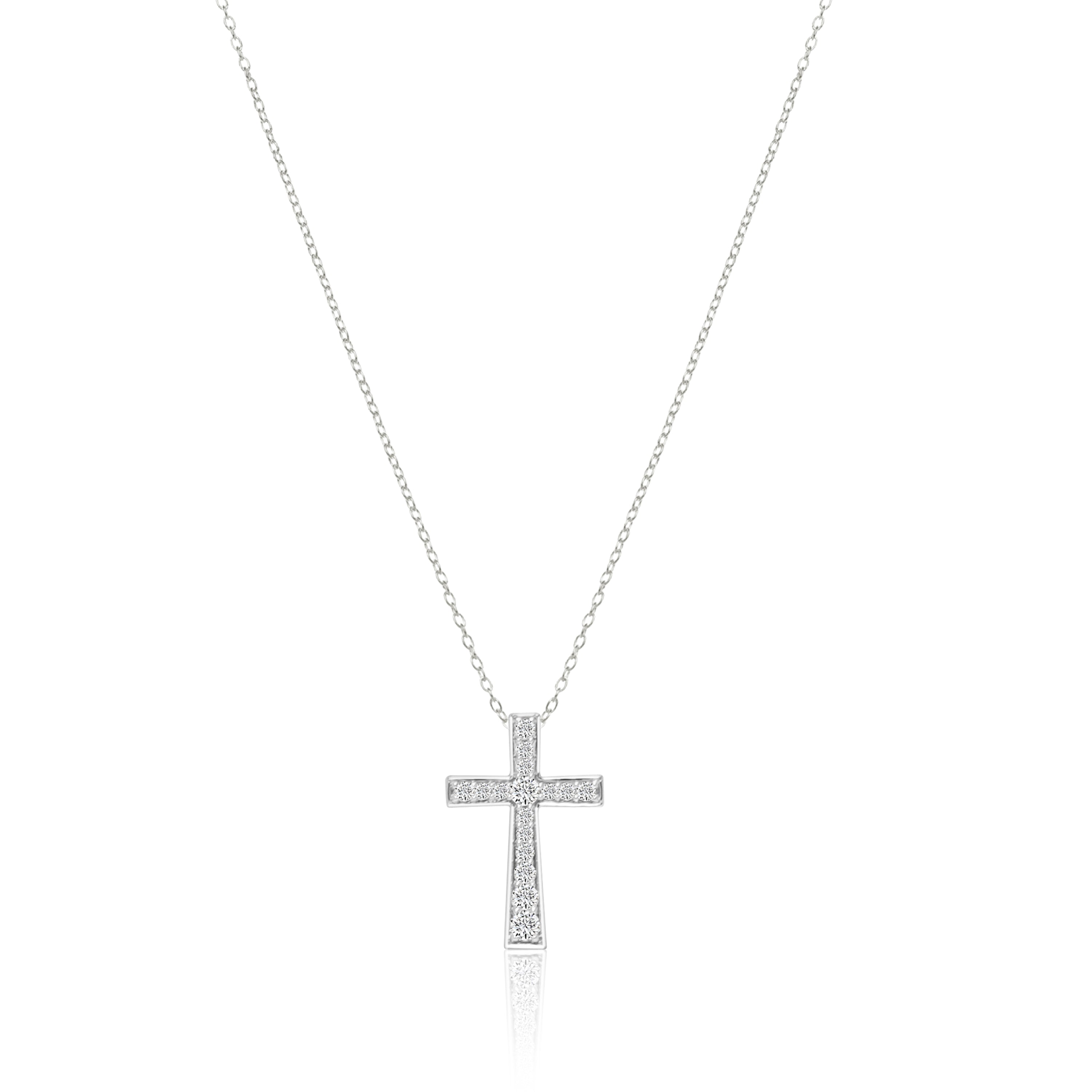 0.33Ct 10K Cross Pendant