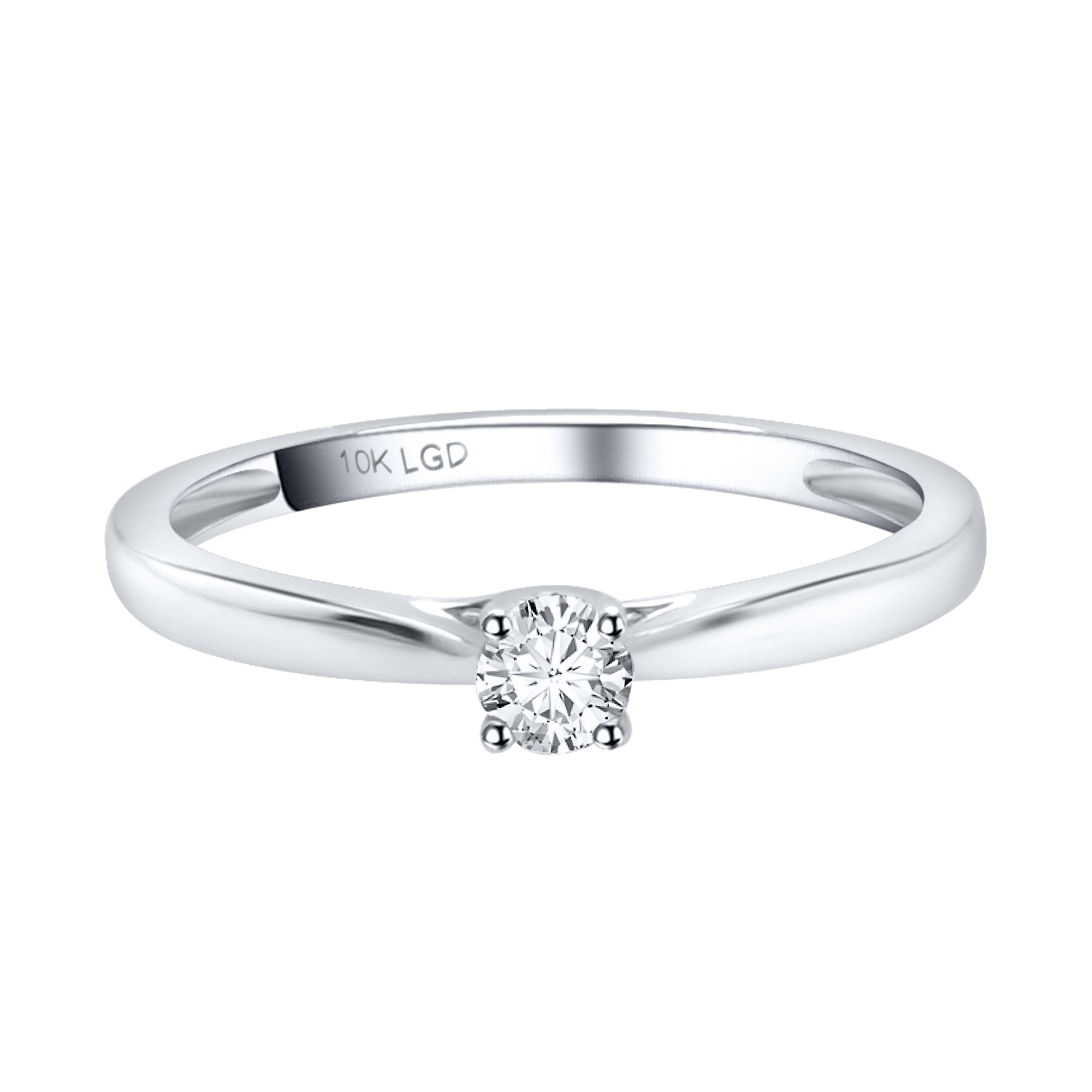 0.20Ct 10K Engagement Ring