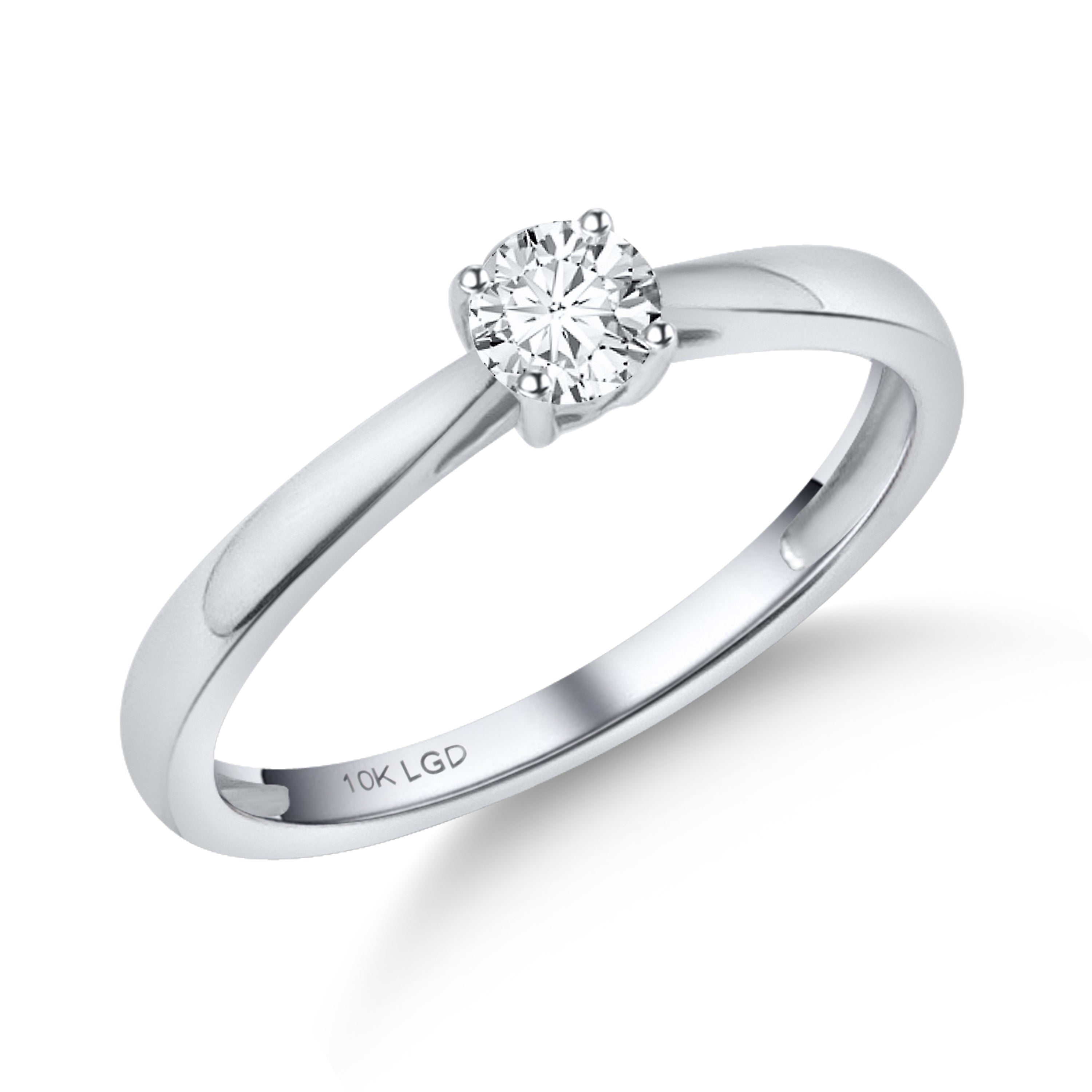 0.50Ct 10K Engagement Ring