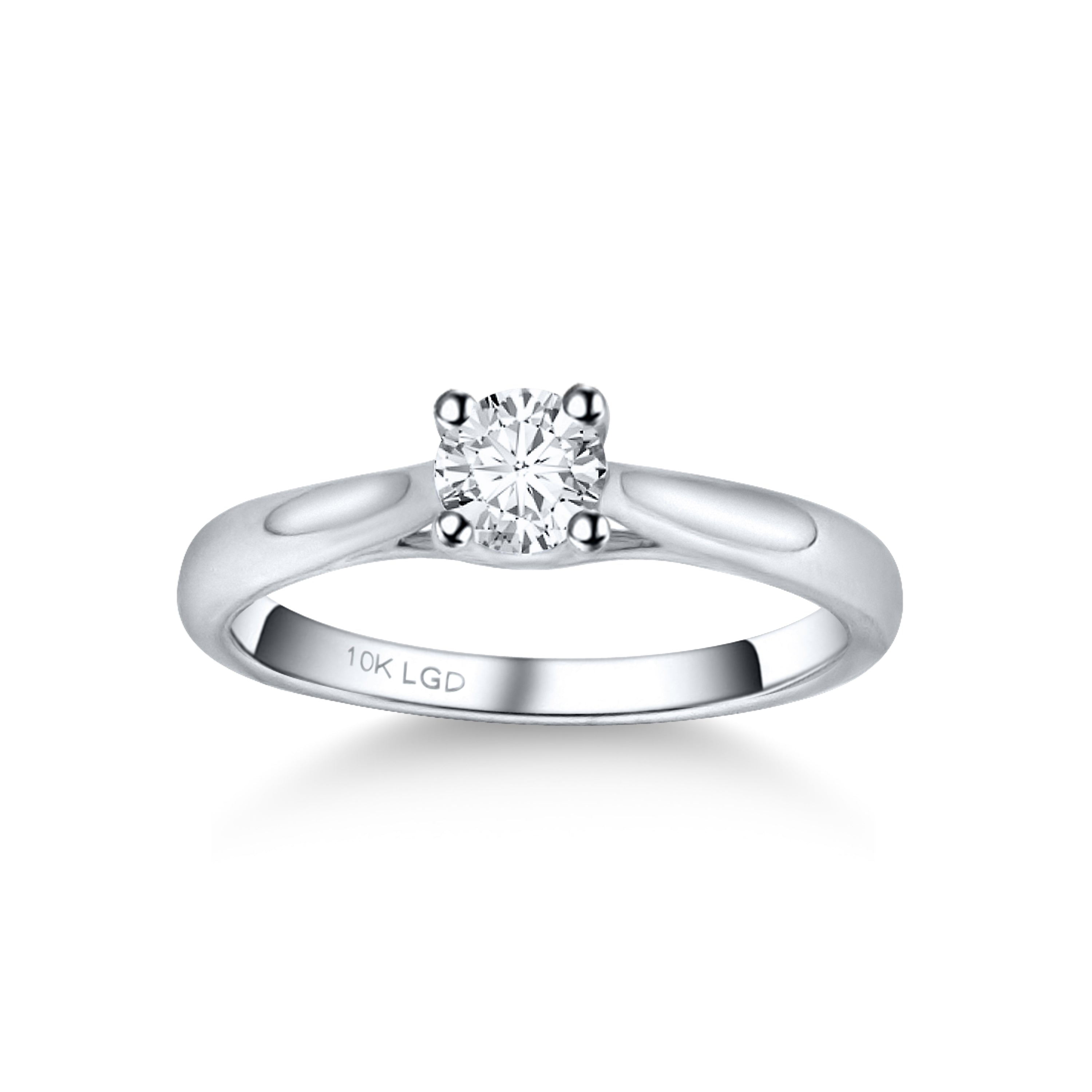 0.25Ct 10K Engagement Ring